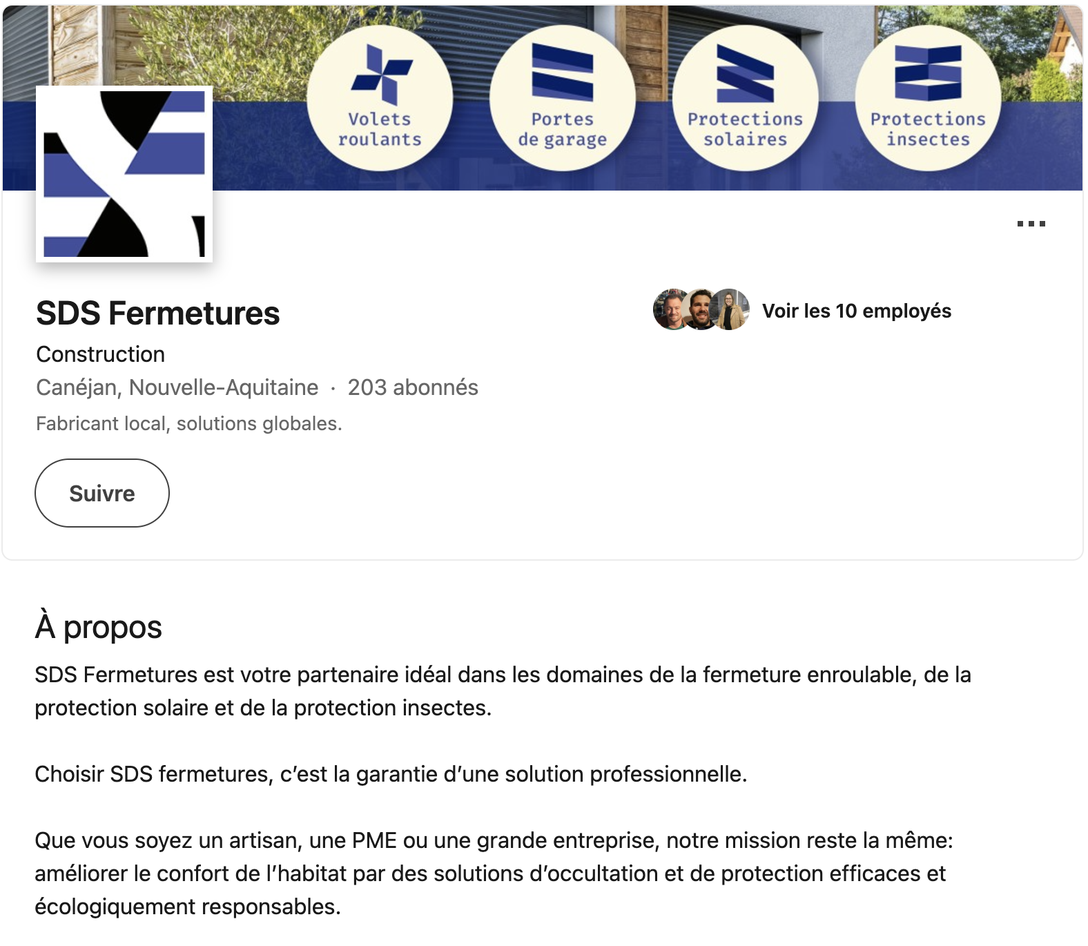 SDS Fermetures